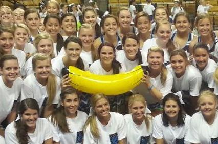 Varsity cheer wins banana