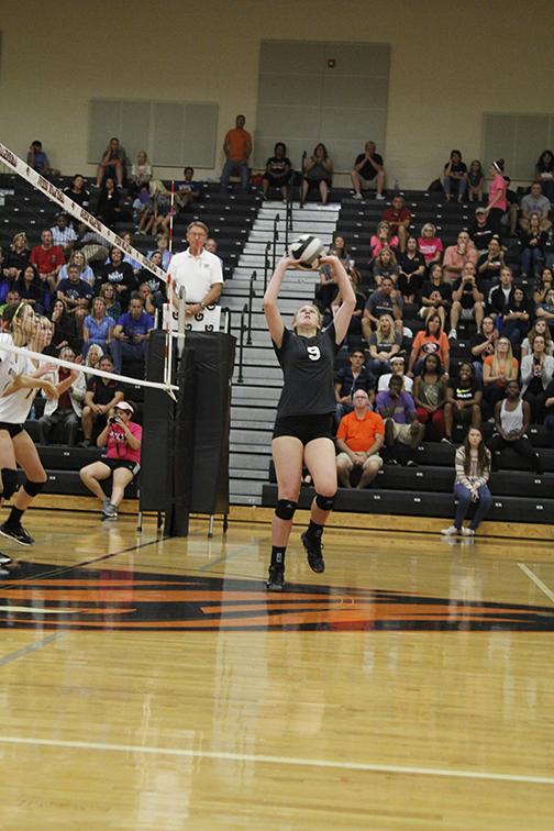 Girls volleyball captures district title