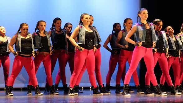 Varsity Unleashed dance team performs Girls for their annual Winter Spectacular on Friday, Dec. 11. 