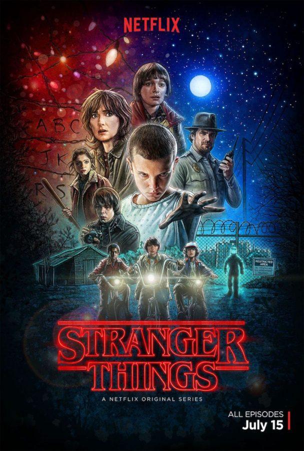 The cover photo of a Netflix Original series, Stranger Things.