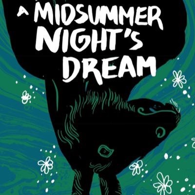 The cover photo for the play Midsummer Nights Dream.