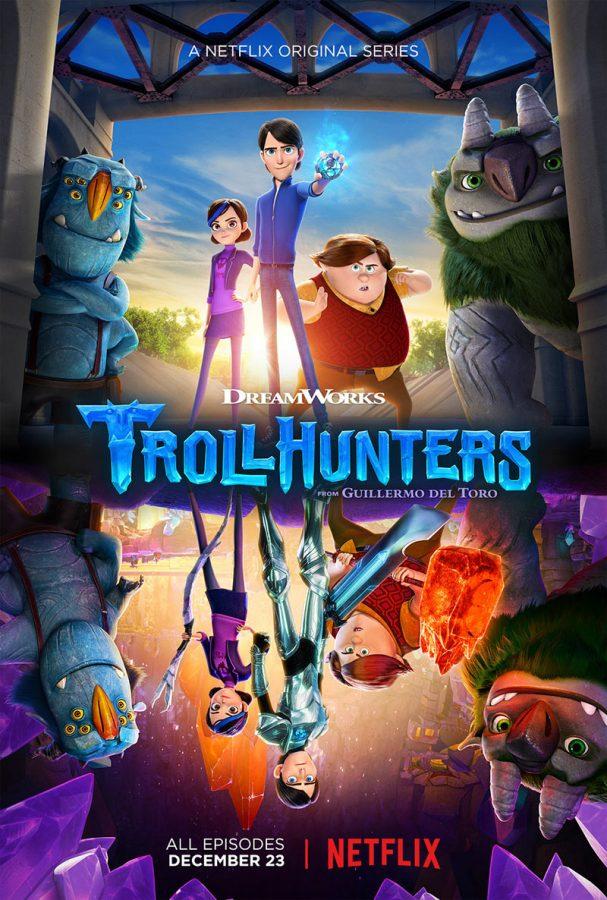 A poster advertising Trollhunters, which released its 26-episode first season onto Netflix on Dec. 23. Picture from cartoonbrew.com.