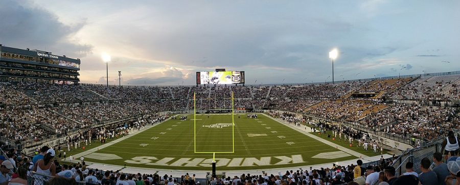 The UCF Knights open their 2017 season with a home game against the Floridas International Panthers. The game ended up being the first win of 13 for the Knights.
