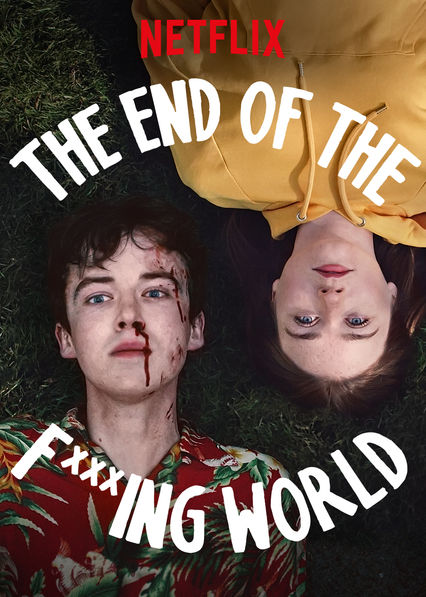 Cover for Netflix show The End of the F****ing World. The show was released on Oct. 24, 2017 