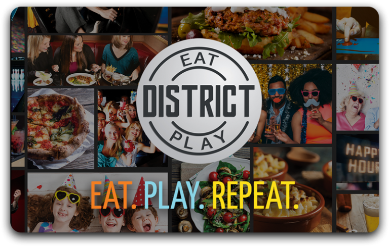 District Eat and Play is an arcade, sit-down restaurant and has escape rooms. 