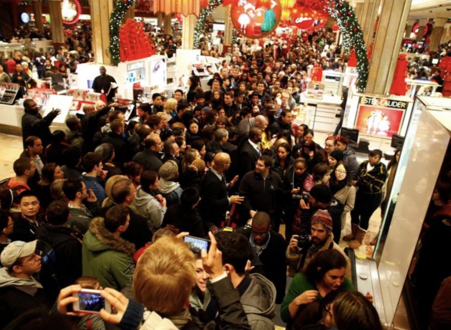 Black Friday draws thousands for the rush shopping experience every year.