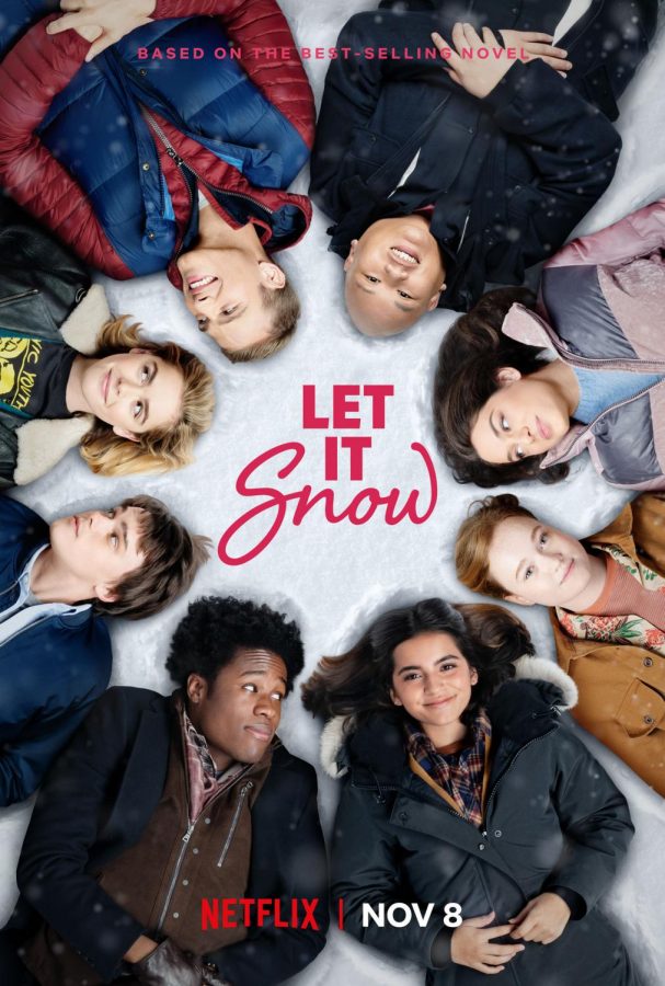 Let it Snow released November 8 on Netflix. Cast includes Chilling Adventures of Sabrina Kiernan Shipka.