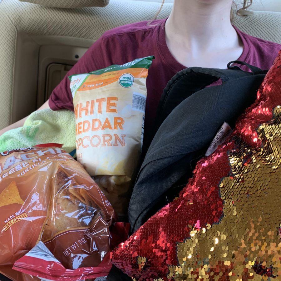 Pillows, backpacks, snacks, and blankets are some of the items that can crowd personal space during a long car trip. With no space, it can be hard to fall asleep.