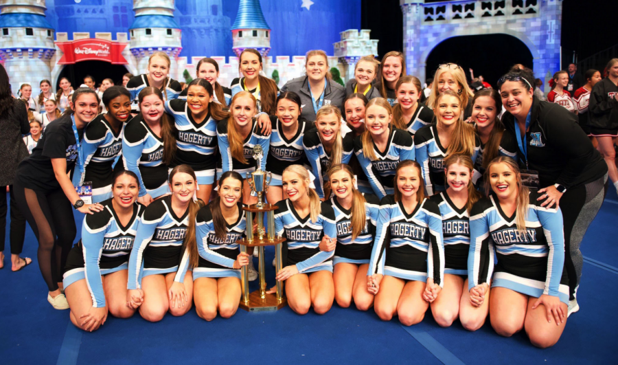 The varsity cheer team captured their first national title since 2014, the second in school history. 