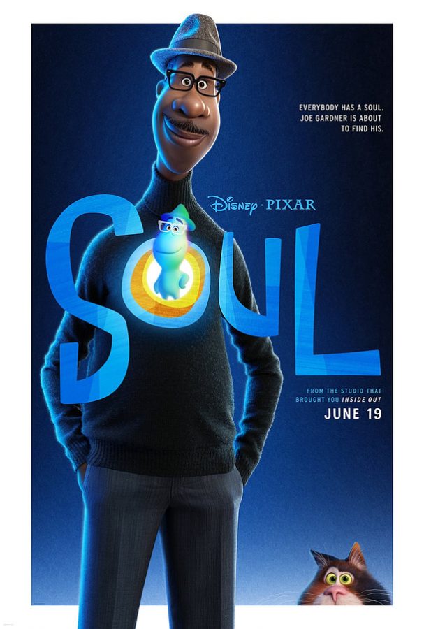 Soul follows aspiring musician Joe Gardner as he travels in and out of the soul world to catch his big break. 