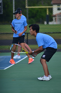 The boys tennis team went undefeated in their regular season and placed second in districts. The team will play in regionals Apr. 21 against Winter Park.