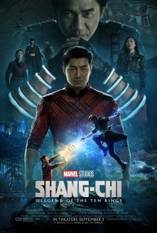 Released Sept. 3,  “Shang-Chi and the Legend of the Ten Rings” follows Shang-Chi (Simu Liu) as he takes on his father, Wenwu (Tony Leung) for power over the ten rings.