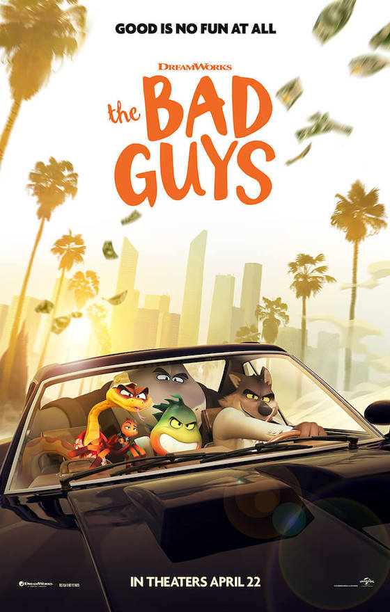 Released in theaters April 22, The Bad Guys has a heartfelt theme but is too similar to other movies to be anything more than basic. This film follows Wolf (Sam Rockwell) and his friends, who are all criminals, as mayor Diane Foxington (Zazie Beetz) and Professor Marmalade (Richard Ayoade) try to help the group turn their life around.