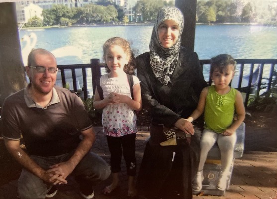 Al Lebban and her family at Lake Eola Park in the first month of being in the U.S. Although it was initially hard to leave her family behind, Al Lebban continues to celebrate her culture through various Middle Eastern traditions. 