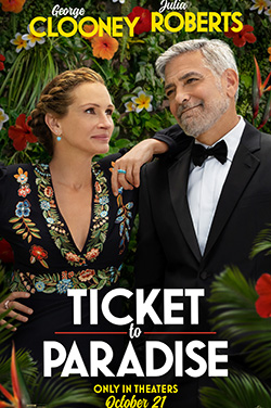 Released in theaters Oct. 21, Ticket to Paradise is the newest movie to join the rom-com world. The movie, however, does not feel like a trip to paradise.