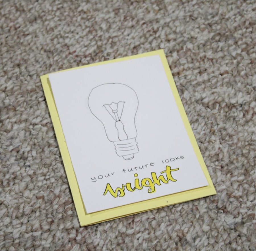 Your future looks bright card