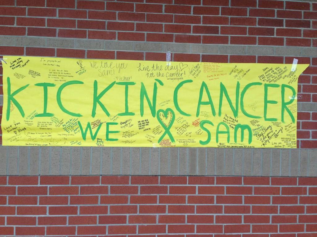 Stay strong for Sam