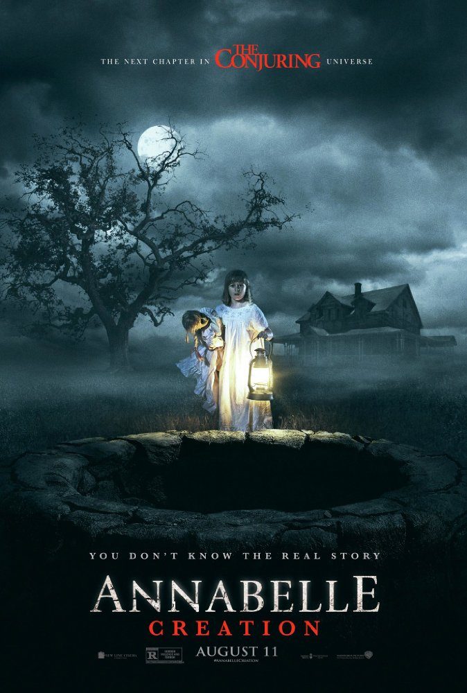 Cover for new horror movie Annabelle: Creation. The movie was released on Aug. 11.