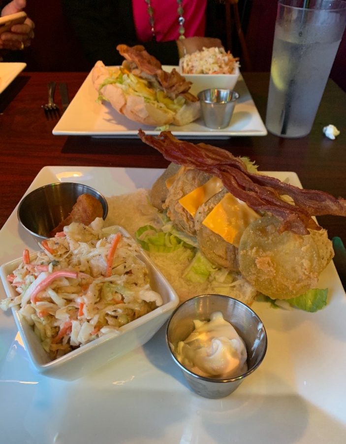 The Canal Street BLT comes with a side of coleslaw or fries. 