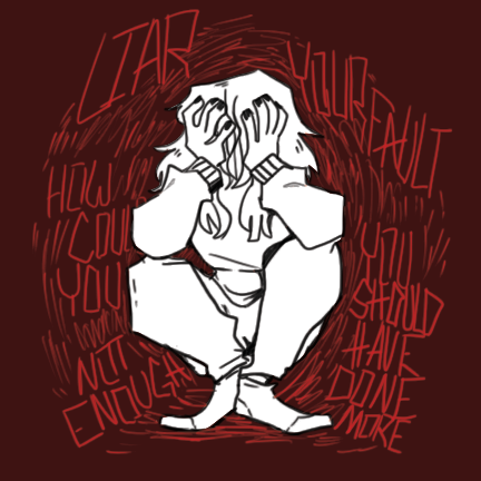 Victim's can feel guilt from many things after sexual assault, rape, or abuse. They start to question if it was their fault or not.