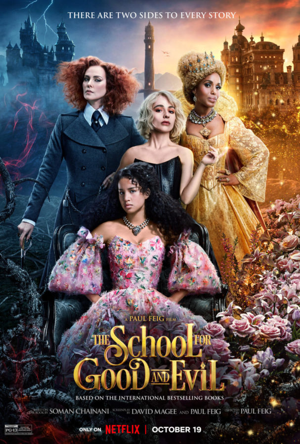 Released Oct. 18, The School for Good and Evil  follows the life of two best friends as they begin their magical journey. Viewers should go in with an open mind, but it is definitely a show worth checking out. 