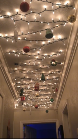 christmas lights for hallway