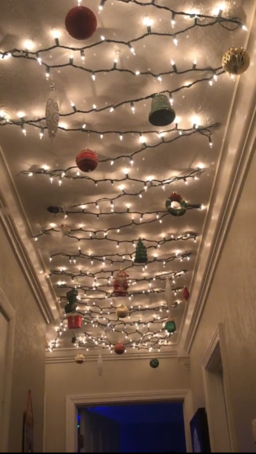 Festive hallway