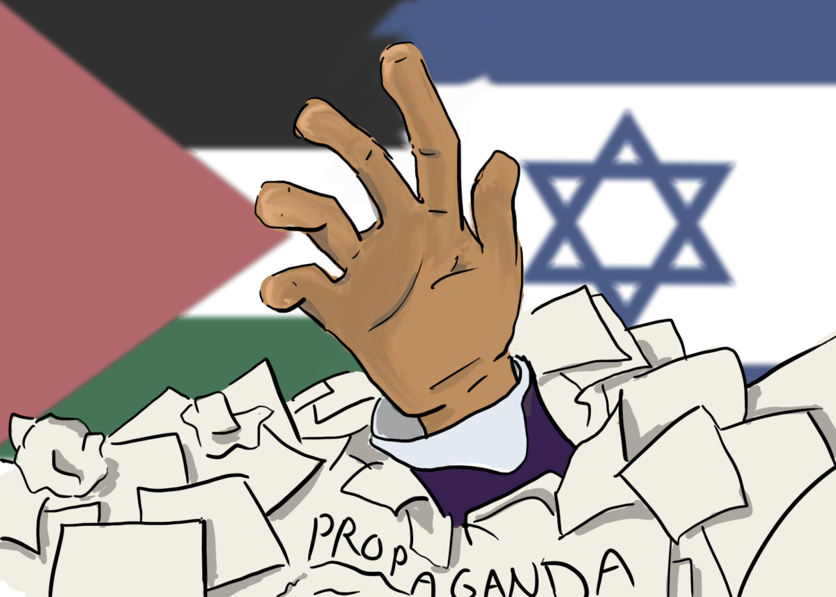 Both sides of the Israeli-Palestinian conflict have struggled with distorted media reporting. Students have had to do research on their own to cut through misinformation. 