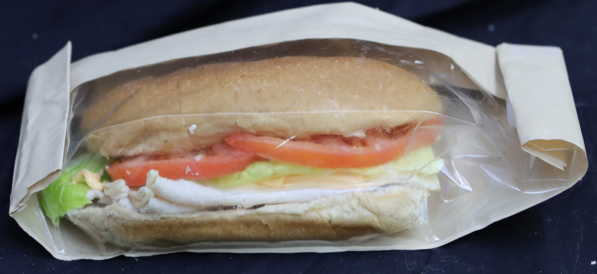 With the neat stack appearance, the deli sub won  best presentation.  This is sold at Filtered on a daily basis. 