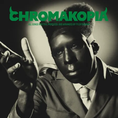 Album cover of Tyler, The Creator's newest album, 'CHROMAKOPIA.'