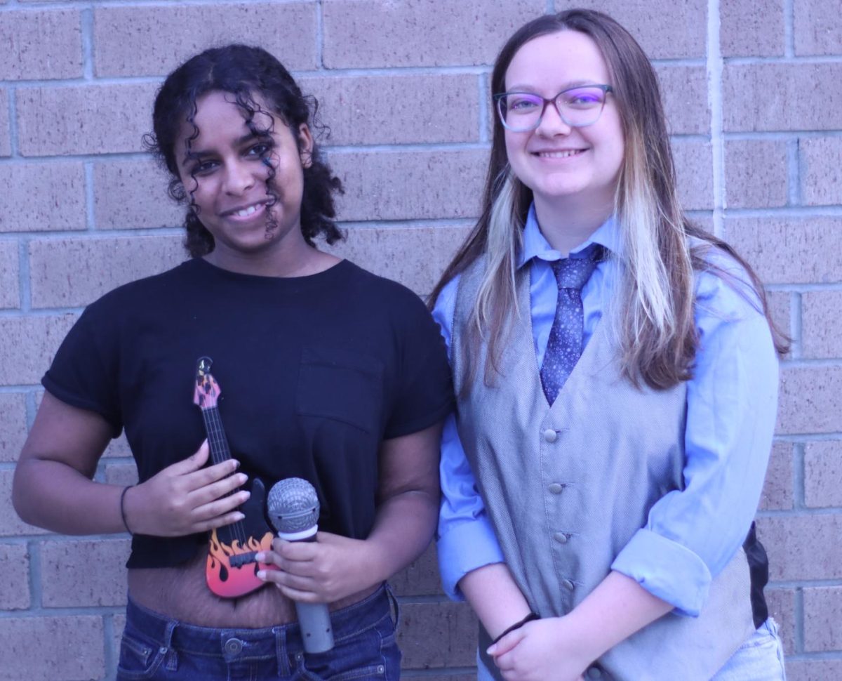 Tuesday: "Starstruck." Juniors Nadia Pelayo and Olivia Robertson dress up as their celebrity crushes. Pelayo dressed as Julien Baker from Boygenuis and Robertson as Spencer Reid from "Criminal Minds."