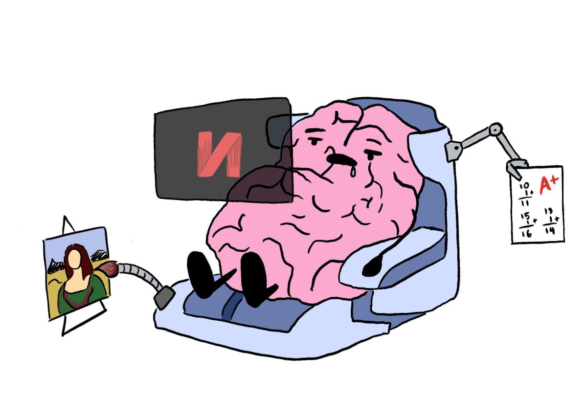 Students are no longer working their minds, they are having AI engines work for them.