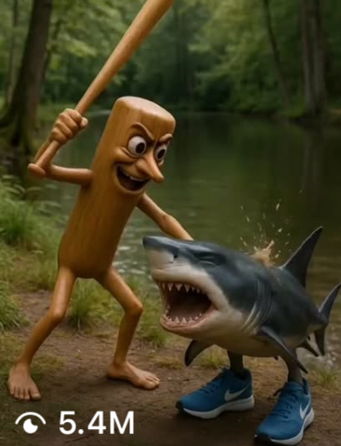 AI generated abominations battle it out in latest internet sensation. 