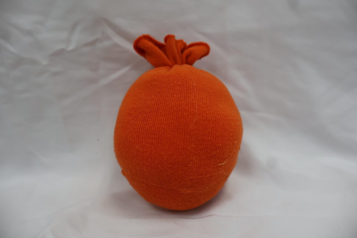 Sealed with a rubber band.