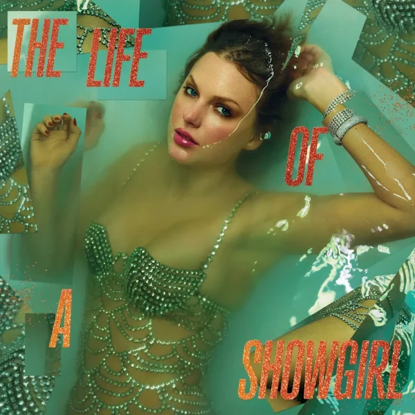 Taylor Swift's "Life of a Showgirl" album cover
