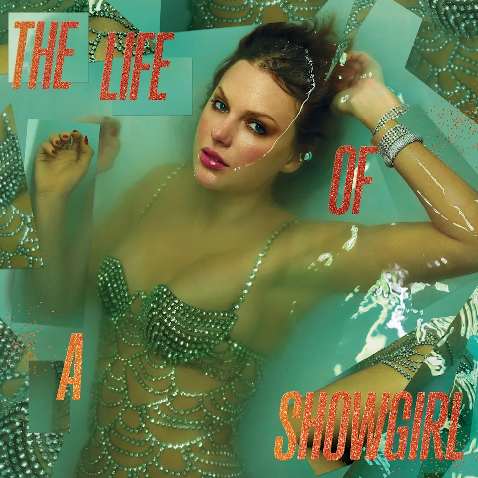 Taylor Swift's "Life of a Showgirl" album cover