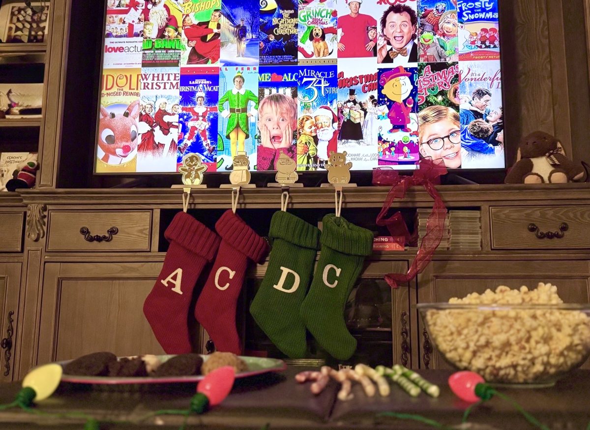 Writer Chloe Snyder's movie-watching setup. One tradition celebrated by many is watching holiday movies. Families and friends come together with seasonal snacks and treats, gather up around the couch and hit play on these heart-warming films.
